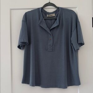 Flowy Waffle Top, Small